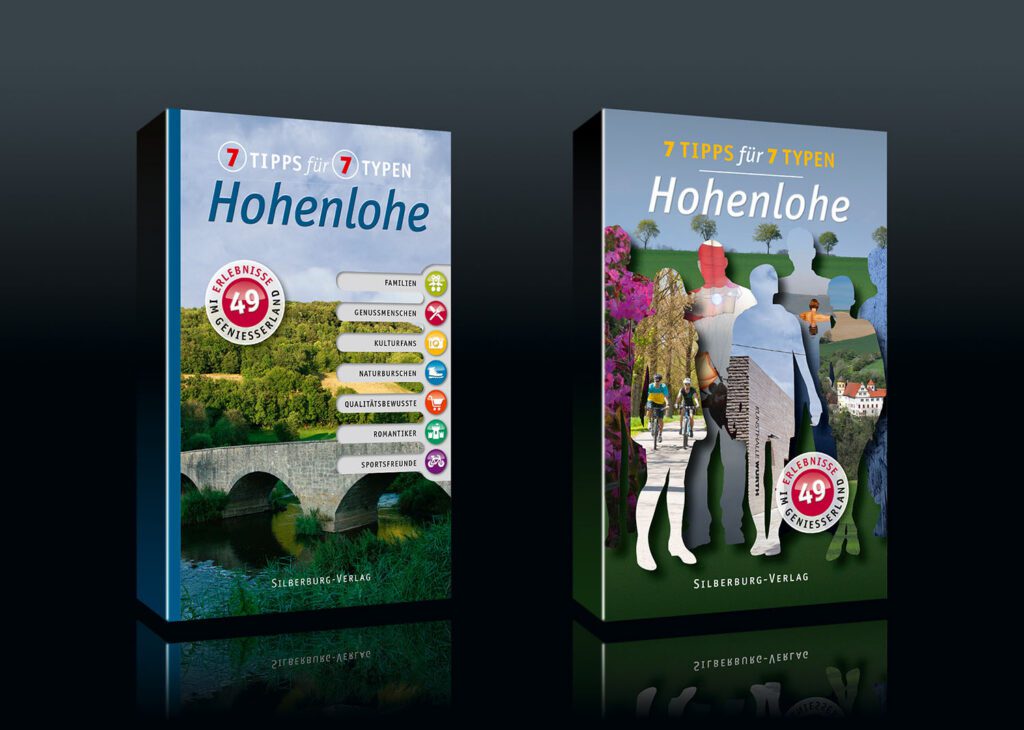 Buchumschlag »7 Tipps für 7 Typen: Hohenlohe«