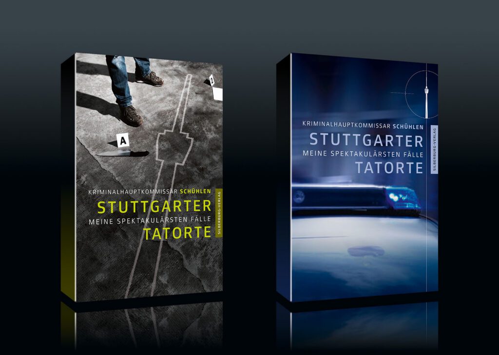 Buchumschlag »Stuttgarter Tatorte« von Kriminalhauptkommissar Schülen
