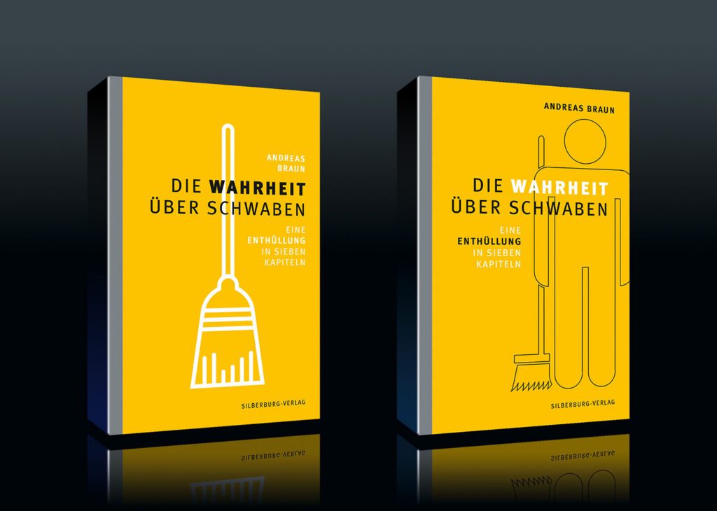 Buchumschlag »Die Warheit über Schwaben« von Andreas Braun
